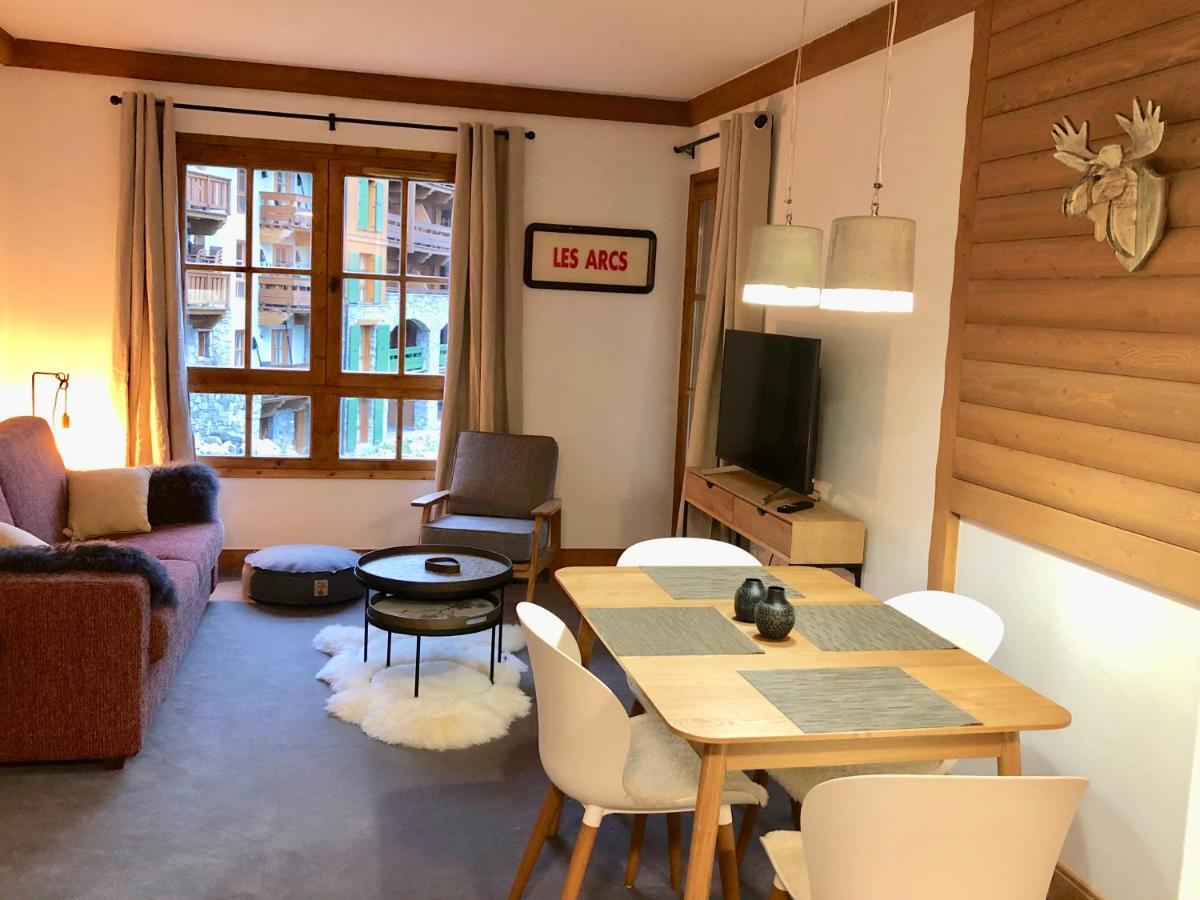 Arc 1950 - Superbe Appartement Skis Aux Pieds Les Arcs  Buitenkant foto